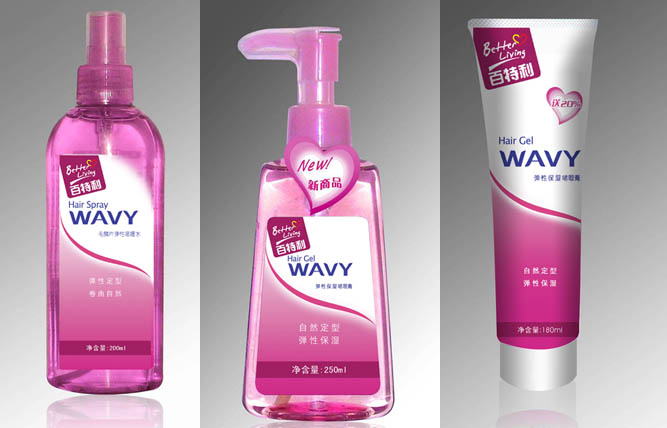 美發用品包裝設計