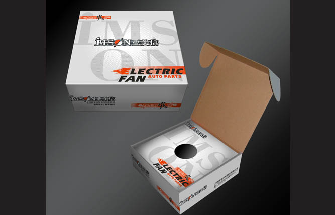 汽車配件風扇包裝設計